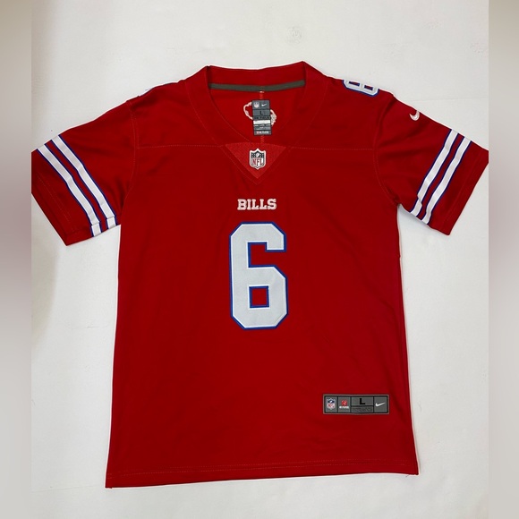 Nike Red Isaiah McKenzie Buffalo Bills Legend, color rush jersey Size L(14-16) - Picture 3 of 12